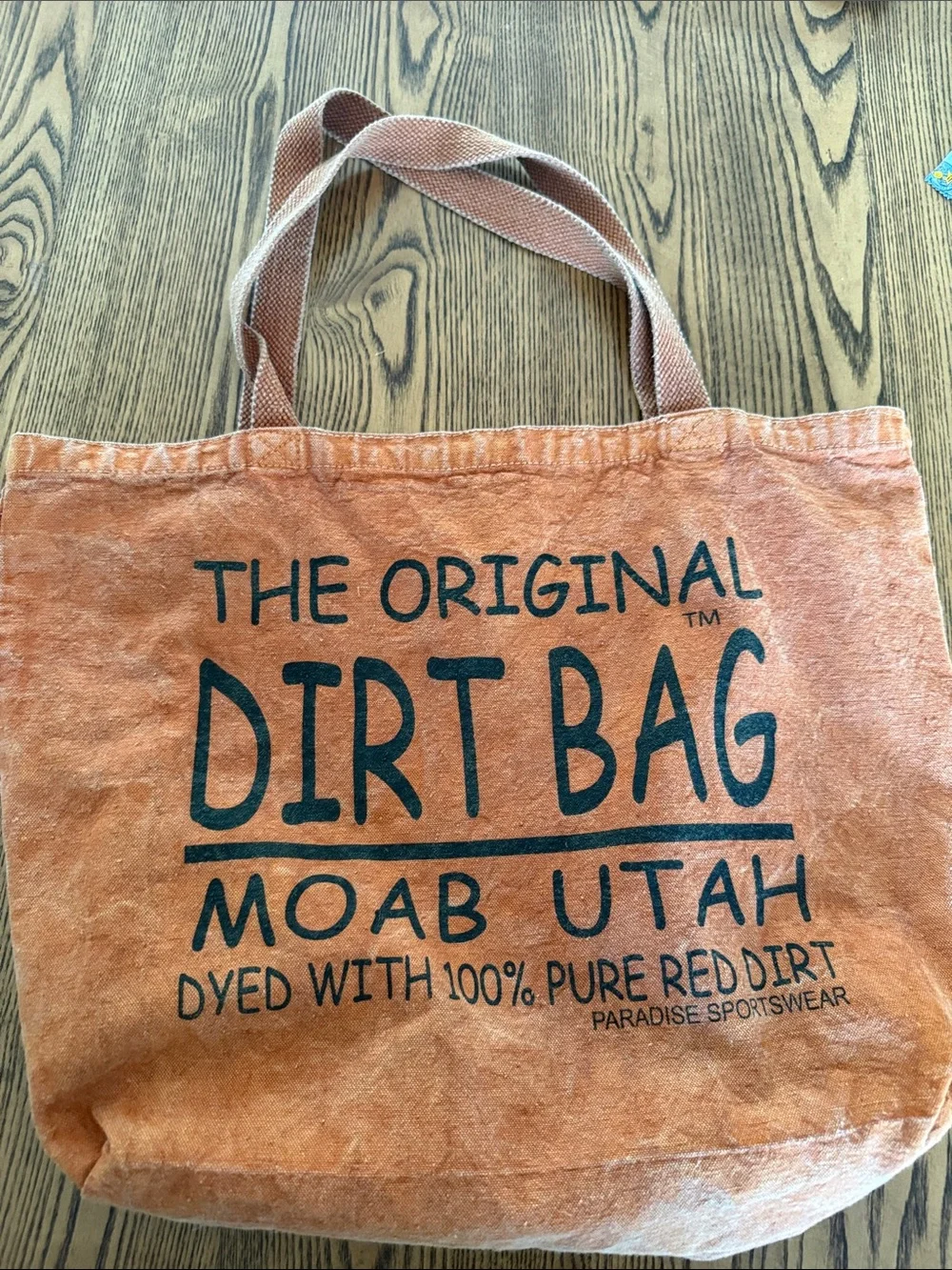 The Original Dirt Bag Tote - Orange